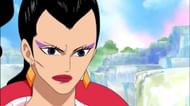 Kikyo as seen during the anime's Amazon Lily arc (Image via Toei Animation)